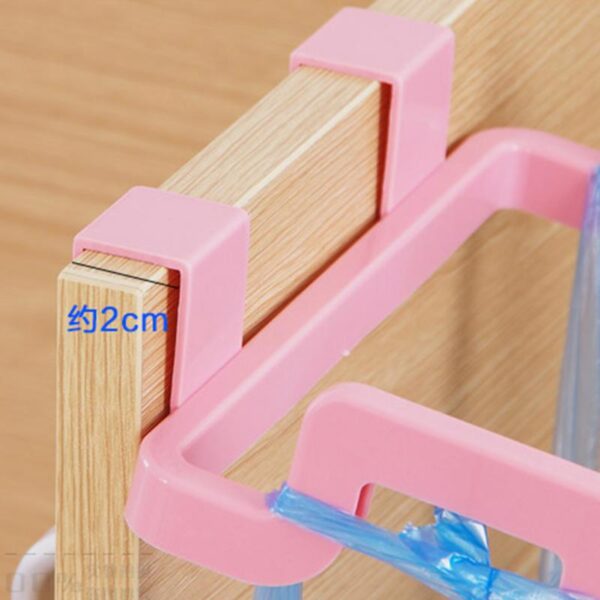 Cupboard Door Mount Trash Bag Holder - Image 5