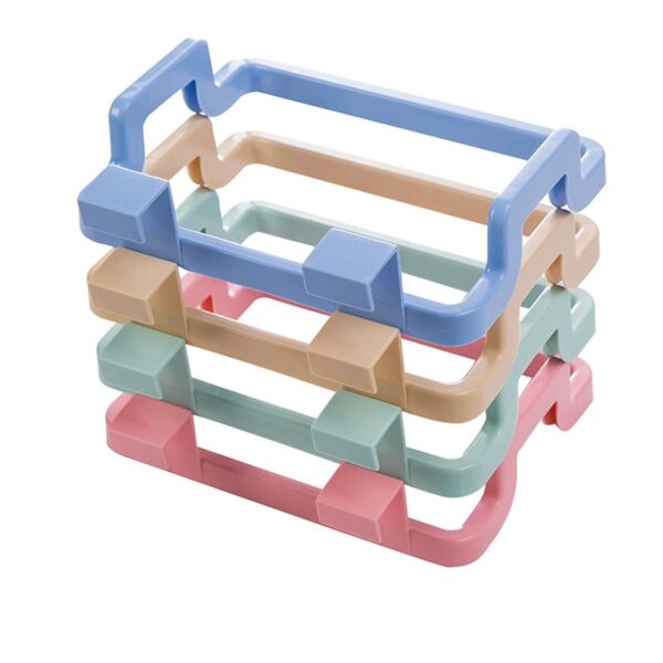 Cupboard Door Mount Trash Bag Holder - Image 6