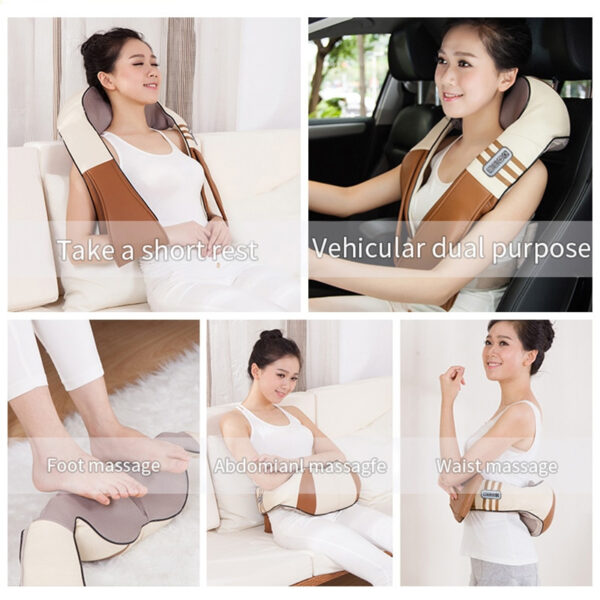U Shape Electrical Heated Body Massager - Image 4